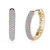 Zircon Earring Single Row Diamond Set Romantic Wind Earring Earring Clip
