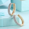 Zircon Earring Single Row Diamond Set Romantic Wind Earring Earring Clip