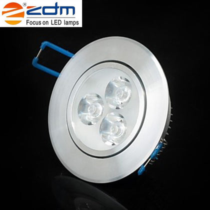 Zdm 4PCS 3X2W 400-450LM Dimmable Led Ceiling Lamps Warm White/Cool White/Natural White Ac110/220v