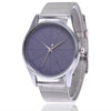 V5 Women Silver Personality Creative Fashion Net Quartz Watch