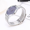 V5 Women Silver Personality Creative Fashion Net Quartz Watch