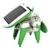 6 in 1 Solar Power DIY Toy Robots Helicopter Plane Educational Children Gift