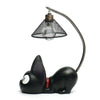 Mini Cute Black Cat Night Light Table Lamp Home