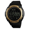 SKMEI Men Smart Sports Watch Calorie Pedometer Call Reminder Chronograph