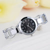 Lvpai P071 Women Unique Alloy Band Round Case Quartz Watches