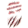 Halloween Decoration Terror Wound Scary Blood Injury Sticker