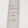 5-PIECE Set of Fashionable Women'S Jewelry Hand-Woven Bead Map Bracelet