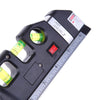 Multipurpose Level Laser Measure Line Adjusted Standard Metric Ruler