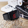 V5 Brand Unisex Rubber LED Date Sports Bracelet Digital Wrist Watch