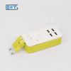 4 Ports USB Socket Portable Power Strip with EU Plug