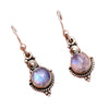 Rainbow Moonlight Jewelry Ring Earrings