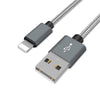 20cm Data Sync Fast Charging Cable for iPhone Braided Pattern