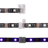 SUPli 20PCS 4-Pin PBC LED Light Strip Connector  10mm for SMD 5050 RGB