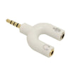 U Shaped Earphone Splitter 3.5mm Audio Converter
