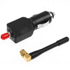 Quelima 2W 12V Black Car Power Supply With GPS Signal Interference Shield