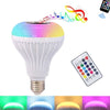 1PC 3 Generations Smart Bluetooth 4.0 Music Speaker Lamp LED Bulb E27 Intelligent Light Holiday Party Decoration Gift
