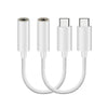 Minismile 2PCS USB 3.1 Type-C to 3.5mm Stereo Audio Earphone Jack Adapter Cable