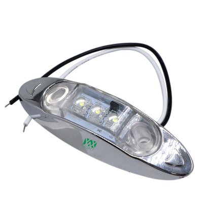 YWXLight 3-LED Waterproof Side Marker Car Truck Trailer Truck Light Warning Lamp 2PCS
