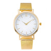 New Rome Minimalist Net with Fashionable Ultra-thin Quartz Watch