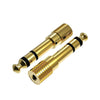 6.35 to 3.5 Jack Stereo Connect Converter For Headphone Microphone Connector
