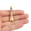 6.35 to 3.5 Jack Stereo Connect Converter For Headphone Microphone Connector