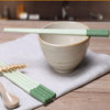 Suncha Colored Green Rice Husk Chopsticks