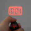 BRELONG Digital projection clock key ring  Mini LCD projection clock