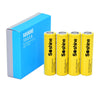 Soshine 18650 3.7V 3400mAh 3C Li-ion Rechargeable Battery With Case (4 Pack )