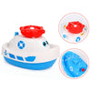 Creative Fun Small Electric Ship Water Spray Baby Bath Toy