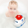Creative Fun Small Electric Ship Water Spray Baby Bath Toy