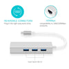 TYPE-C 3PORT USB 3.0 HUB with Gigabit Ethernet Adapter
