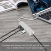 TYPE-C 3PORT USB 3.0 HUB with Gigabit Ethernet Adapter