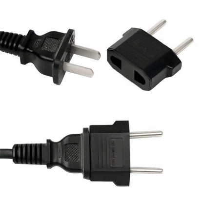 YWXLight 1Pcs Standard US / AU to European Euro EU Travel Charger Adapter Plug Outlet Converter