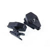 2PC Portable Clip On Eye Glasses Light Magnifier Reading LED Magnifying Glass