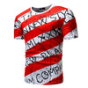 Men Print Casual Short Sleeve T-shirt