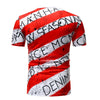 Men Print Casual Short Sleeve T-shirt