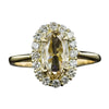 Natural Gem Ring White Ring Fashion and Personality