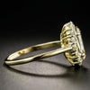 Natural Gem Ring White Ring Fashion and Personality