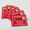 Santa Claus Gift Money Card Holders with Envelopes Christmas Ornament Decor Set