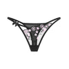 Transparent Underpants Light Luxury Lady Lace Embroidery Low-Waisted Day Thong