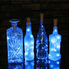 BRELONG 8LED Wine Stopper Brass Lights Decorative Light String