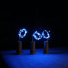 BRELONG 8LED Wine Stopper Brass Lights Decorative Light String
