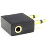 3.5 mm Airplane Airline Travel Headphone Jack Audio Adapter High Quality