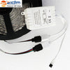 ZDM 2PCS 300 x 2835 RGB Waterproof LED Strip Flexible Light 44Key IR Remote Controller12V 3A Power Supply