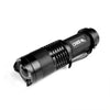 Waterproof LED Flashlight 3 Modes Zoomable Torch Penlight