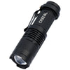 Waterproof LED Flashlight 3 Modes Zoomable Torch Penlight