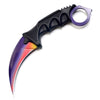 Outdoor Survival Karambit Gradient Color Camping Hunting Tactical Knife