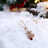 Snow Bell Fashion Necklace Christmas Zircon Necklace
