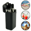 Reusable Collapsible Drinking Straws Stainless Steel Metal Straw Foldable