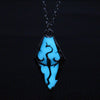 Luminous Dragon Pendants Necklace for Men Women Jewelry